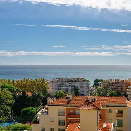 Alexandra Palace, Belle Epoque Menton, Vue Mer, Parking شقة *