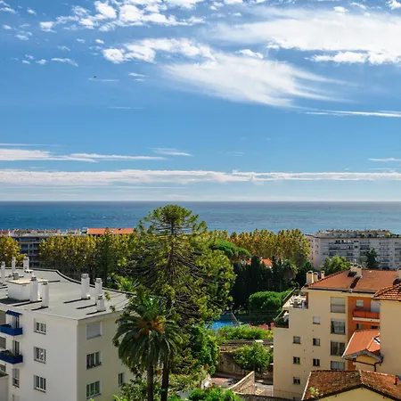 Alexandra Palace, Belle Epoque Menton, Vue Mer, Parking *