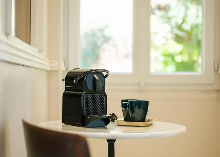 Alexandra Palace, Belle Epoque Menton, Vue Mer, Parking Apartament Mentona