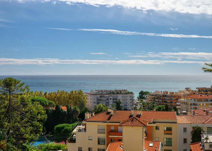 Alexandra Palace, Belle Epoque Menton, Vue Mer, Parking Apartament *