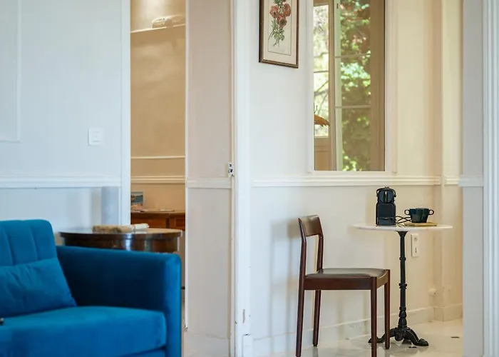 Apartament Alexandra Palace, Belle Epoque Menton, Vue Mer, Parking